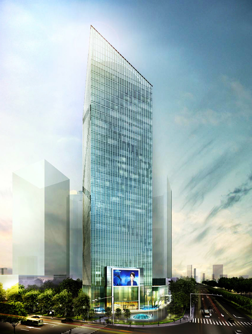 立博ladbrokes幕墙华南大区成功中标佛山华亚金融中心办公贸易项目